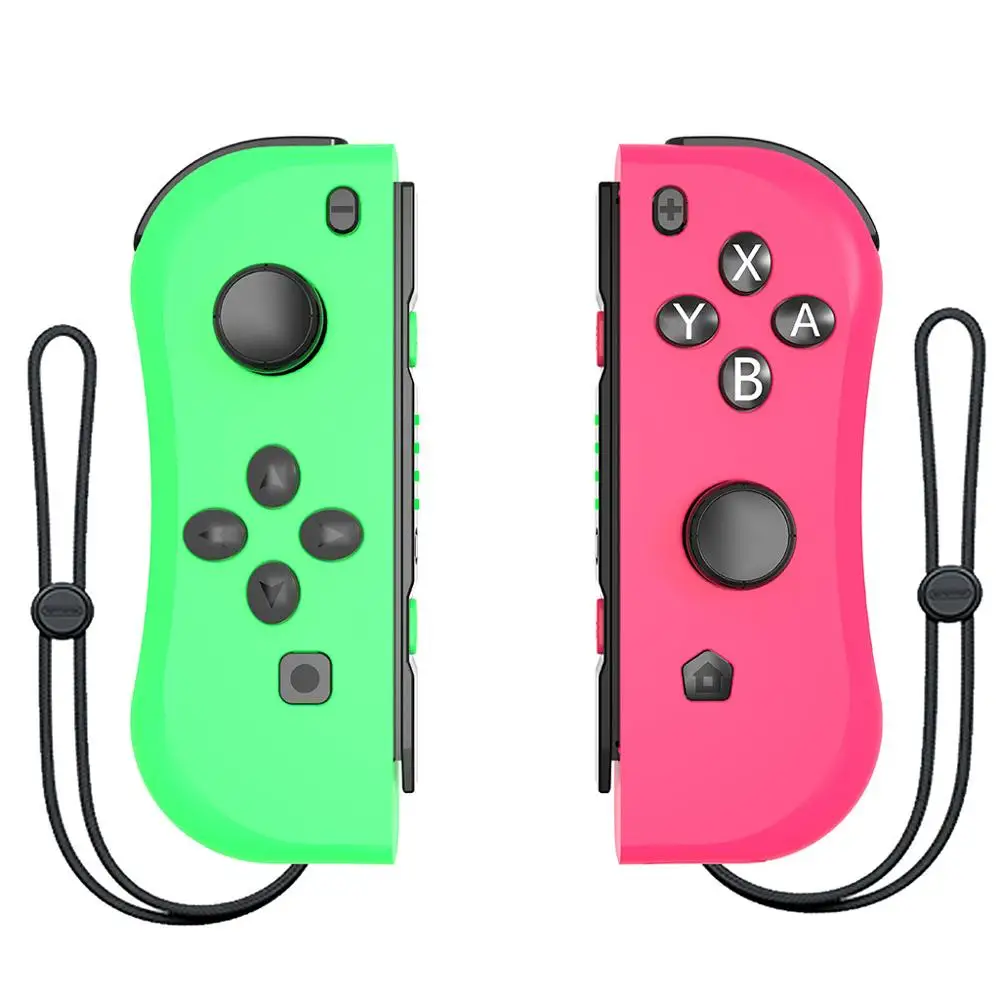 Green pink Беспроводной Bluetooth левый и правый игровой контроллер Joy-con, геймпад для Nintendo Switch NS Joycon, игра для Nintendo Switch Console - Цвет: Green pink