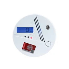 Independent High Sensitive LCD Photoelectric CO Detector for Home Fire Security 85dB Carbon Monoxide Poisoning Alarm Alert Independent High Sensitive LCD Photoelectric CO Detector for Home Fire Security 85dB Carbon Monoxide Poisoning Alarm Alert