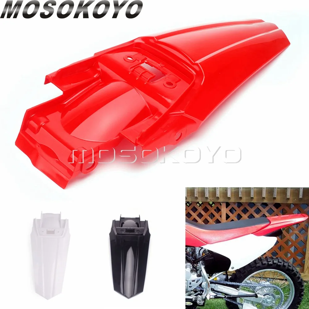 For CRF 230F Refitting Red Rear Fender Off Road Dirt Bike Mudguards for Honda CRF230F 2020 Plastic Frame Bodywork Fairing | Автомобили и