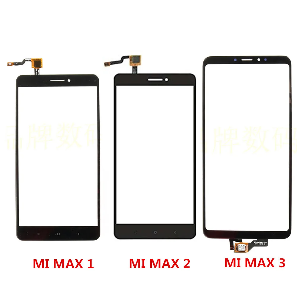 Сенсорный ЖК-экран для Xiaomi Mi Max 1 2 3 10 шт. сенсорная панель Max2 max3 MiMAX переднее стекло
