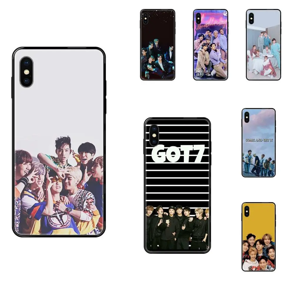 Для Huawei Honor 6A 7A 7X 8C 8X 9 9A 9I 9X 10 10I 20 20I 20S Lite рro TPU чехол накладка Got7 Jinyoung Джексон Марк