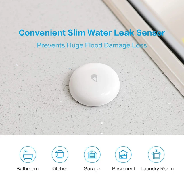 Aqara IP67 Water Immersing Sensor Zigbee Flood Water Leak Detector Smart Alarm Security Soaking Sensor For Xiaomi Home Homekit 6