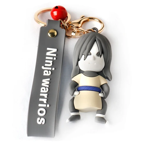 The Little Prince Doll Keychains 3D Fox Figure Pendant Silicone Jewelry Cute Car Purse Bag Key Buckles