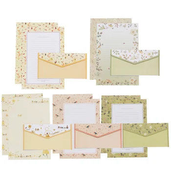 

5 Sets/45pcs Set Chic Delicate School Stationery Stationary Set for School