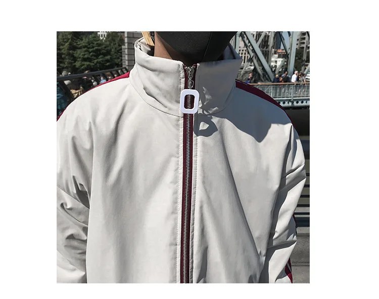 Winter New Style Men Printed Loose-Fit Stand Collar Long Sleeve Cotton-padded Clothes Japanese-style Teenager Thick Coat Me