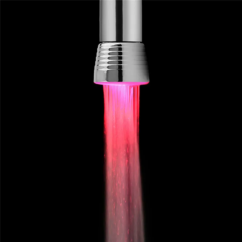 СВЕТОДИОДНЫЙ Красочный светящийся кран с автономным питанием для ванной кухни контроль температуры красочный Самоходный Кран A1