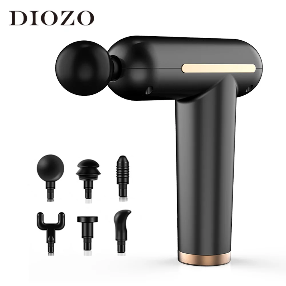 DIOZO USB массажный пистолет 3 шестерни мышечный массажер упражнения мышечная боль