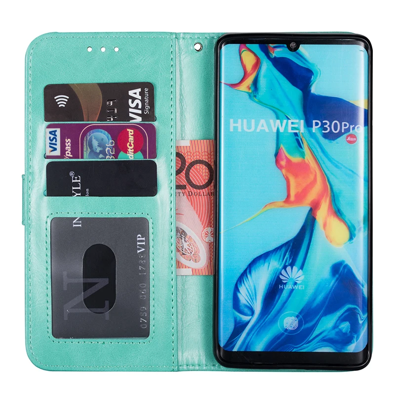 Флип-бумажник на молнии, кожаный чехол для huawei P20 Lite P30 Pro mate 10 20 Lite P Smart Plus Y6 Y7 Prime, флип-чехол с подставкой, Fundas