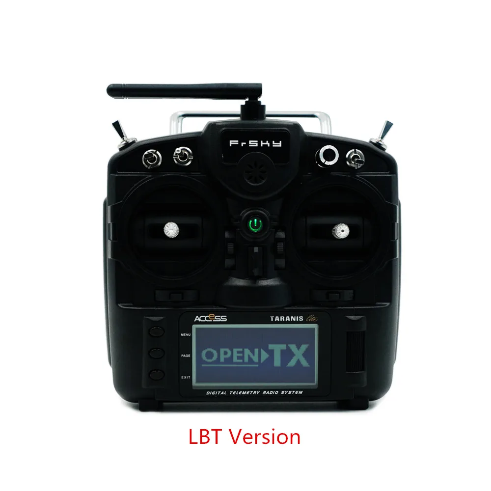 Black LBT Version FrSky Taranis X9 Lite 2,4 ГГц 24CH форм-фактор портативный передатчик для радиоуправляемого дрона/неподвижного крыла/мультикоптера/вертолета аксессуары - Цвет: Black LBT Version
