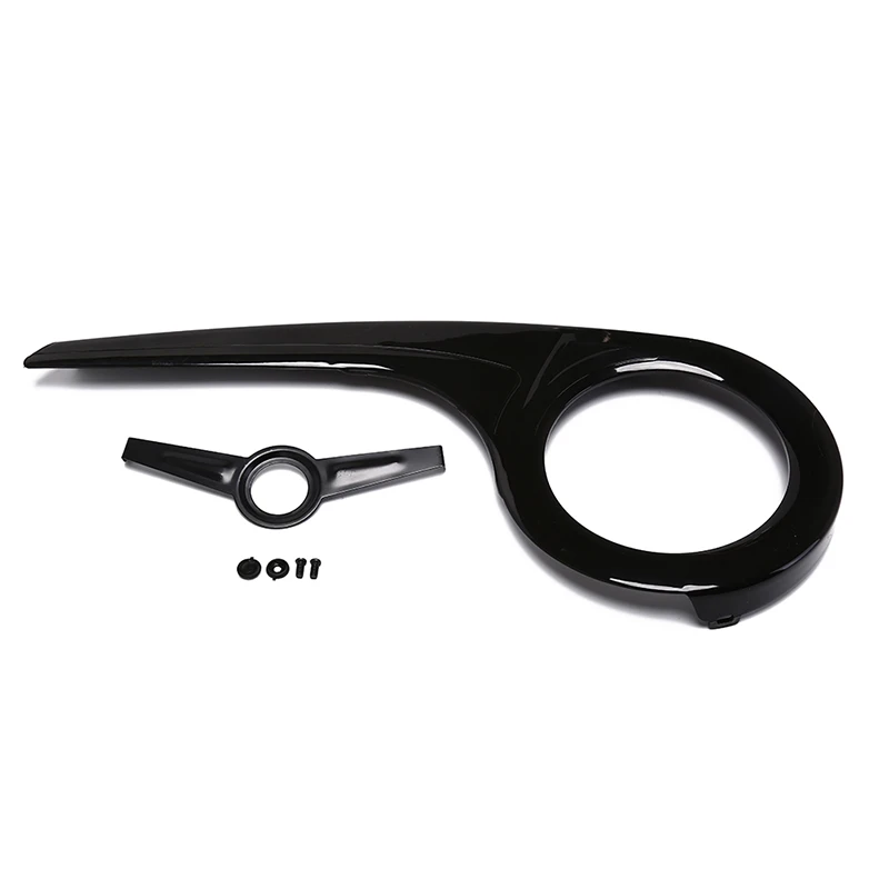 

Black ABS Plastic Bicycle Chain Guard Cover Bike Chain Cover Shell 40-44 Teeth