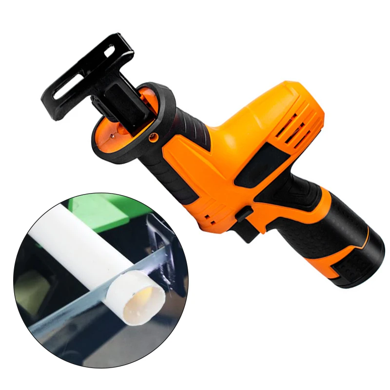 

Set 12V Rechargeable Electric Reciprocating Saw Powerful Wood Cutting US Battery Power Tool Accessories