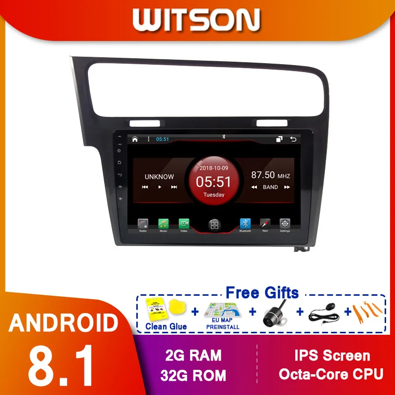 WITSON 10 2 &quotFULL HD сенсорный экран Android 0 Восьмиядерный Автомобильный GPS