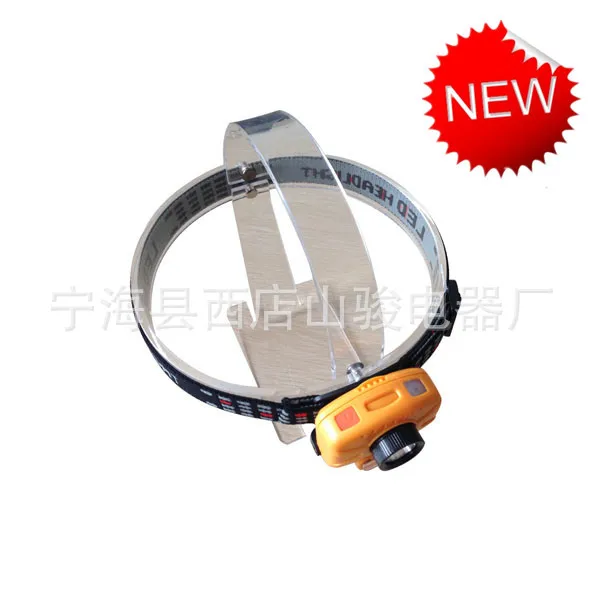 3W Cree White Light+ 2 Red LED Aluminium Alloy Sensing Fishing Headlights Night Fishing Wear Bait Lamp 3 X AAA