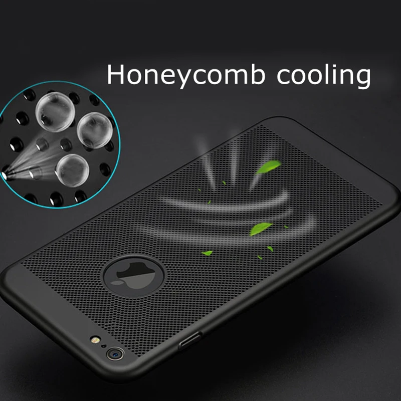 

Thin Cooling Funda For iPhone 11 XR Case Hard PC For iPhone 8 7 6 6s Plus 11 Pro XR X XS MAX Case Candy Colors Phone Back Covers