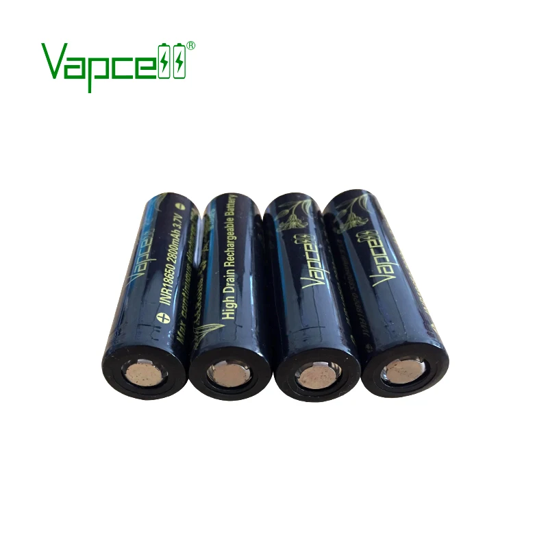 usd12.99/2 шт с дефектом Vapcell 18650 2800mah 25A li lon 3,7 v переобернутый VTC5D для аккумуляторов фонарика