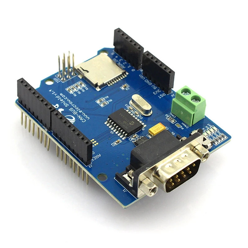 Placa controladora de escudo CAN BUS MCP2515, escudo ELE Can Bus para Arduino Mega Leonardo