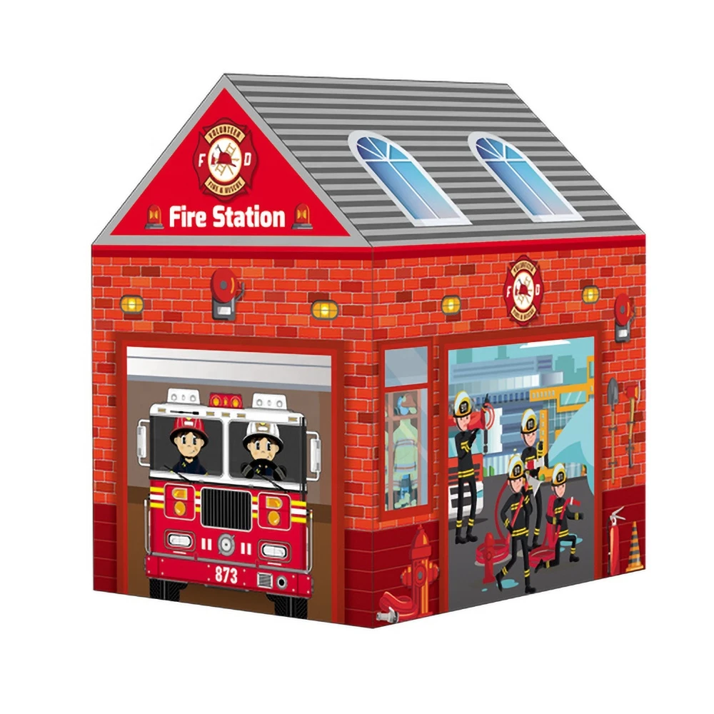 Maison De Jeux Pour Garcons Et Filles Maison De Jeu Pour Enfants Camion De Pompiers De Police Chariot De Glaces Bus Scolaire Terrain De Jeu Jouet Princesse Pour Bebe Aliexpress