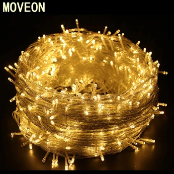 

String Light 10M 20M 30M 50M 100M Christmas/Wedding/Party Decoration Lights garland outdoor Waterproof led lamp