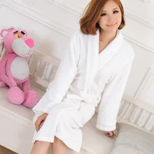 Зимняя супер мягкая Толстая Коралловая Флисовая теплая ночная рубашка Женская Повседневная однотонная Домашняя одежда кружевной халат одежда для отдыха