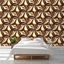 Пользовательские Настенные обои 3D металлические 3D респлендент отель Вилла бар ktb фон настенная декоративная живопись