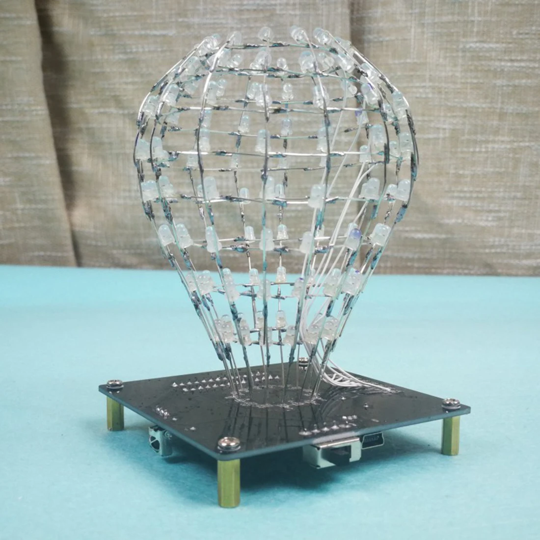 DIY светодиодный светильник с инфракрасным пультом дистанционного управления DIY сварочный светильник DIY лампа для Тренировки Мозга Игрушка-светильник куб шар(красочные детали