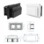 2020 1set DC12V 25W Caravan RV Trailer Side Air Vent Вентиляция Автодома Вытяжной Вентилятор для Кемпера Трейлер Лодка Морская Яхта