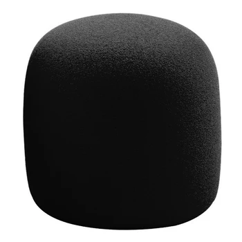 

Adjustable Reusable Noise Reduction Microphone Cover Portable Sponge Foam Accessories Windscreen Protective Anti Saliva Studio