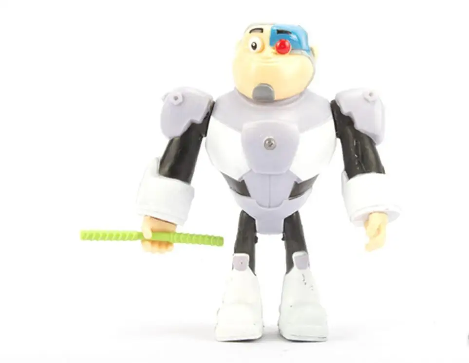 unids/lote 3-12cm titanes adolescentes juguetes en miniatura de