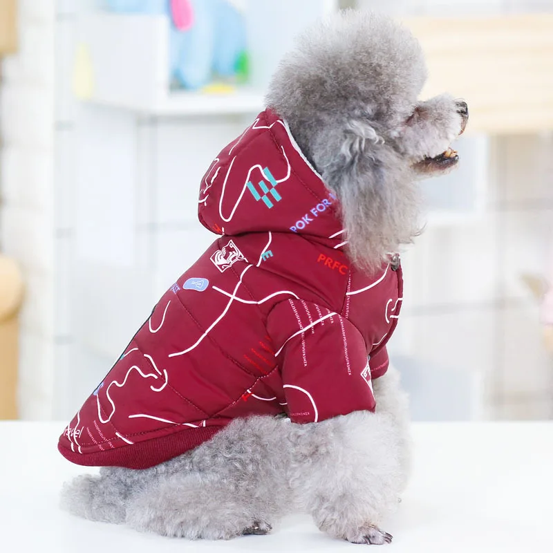 Pet зимняя одежда для Собаки Одежда для маленькой собаки теплая куртка Собака одежда для щенков собак пальто Чихуахуа тцу Костюмы для собак ropa para пер