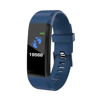 

115 Plus Bluetooth Smart Watch Heart Rate Monitor Smart Watch Fitness Tracker Bracelet Waterproof Smart Wristband