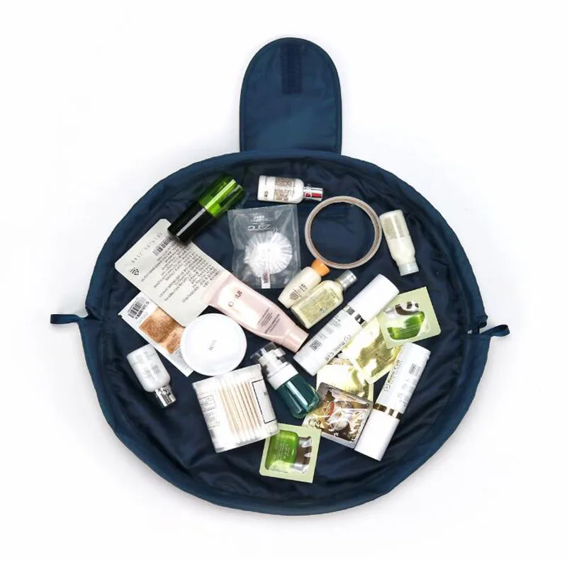 Ladies Drawstring Cosmetic Bag Multifunction Makeup Tool Bags Travel Cosmetic Bag Storage Bag Cosmetics Beauty Kit Storage Bag