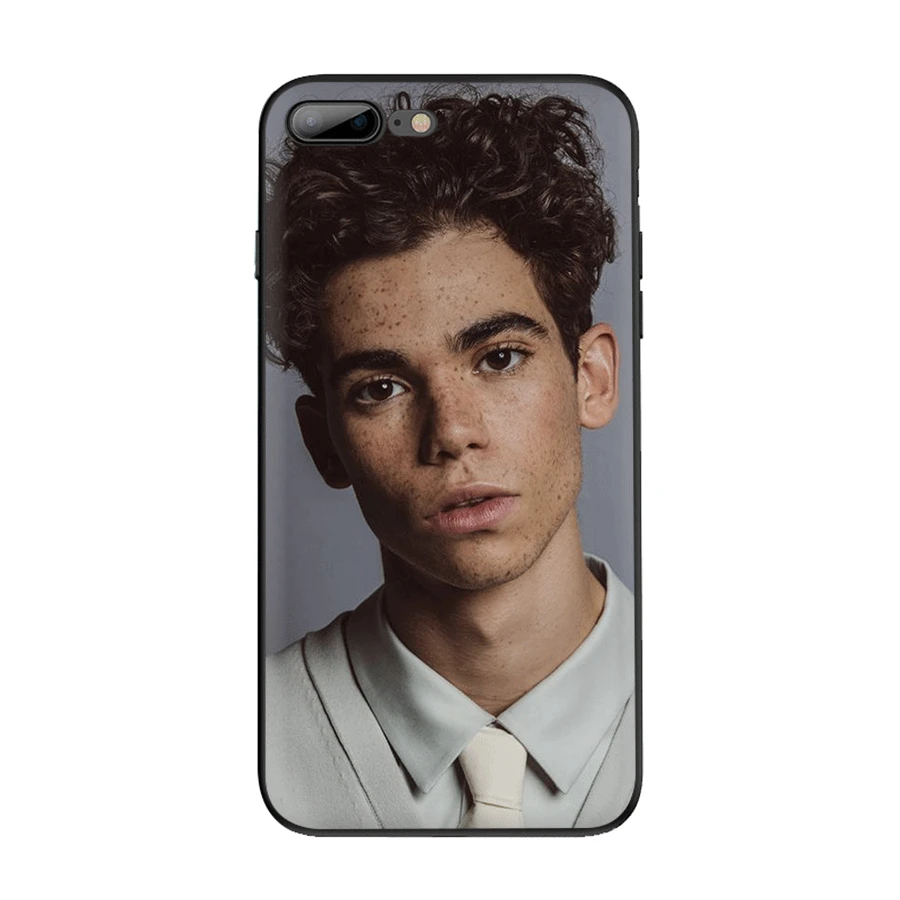 Чехол для мобильного телефона tpu для iPhone 11 Pro XR X XS Max iPhone 7 8 6 6s Plus 5 5S SE чехол Cameron Boyce - Цвет: B7