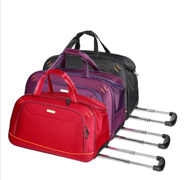 Easy Carry Rolling Trolley Luggage Suitcase Wheeled Leisure Business Pack  Duffle Shoulder Sport Outdoor Weekend Holiday Gym Duffel Sports Travel Bag  - China Travel Bag and Trolley Bag price | Made-in-China.com