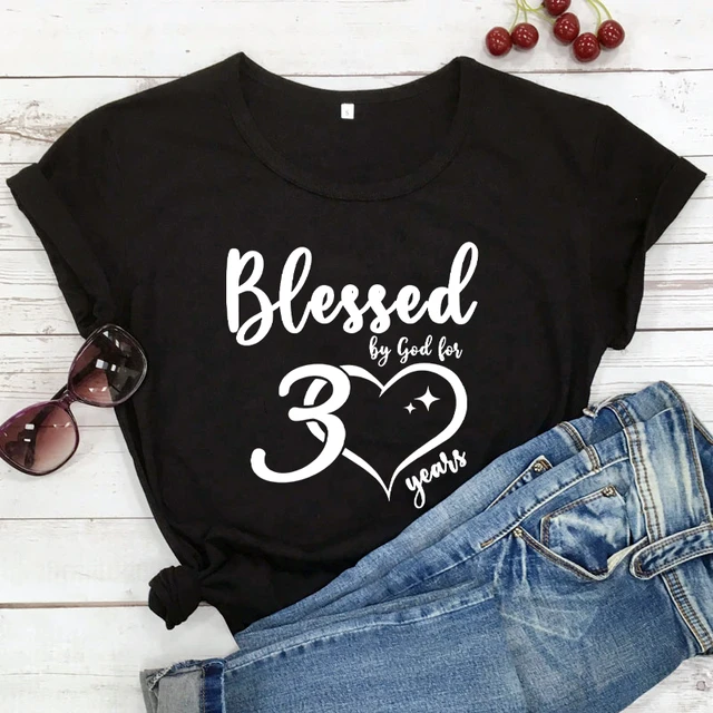 T-Shirt Femme Anniversaire 30 ans