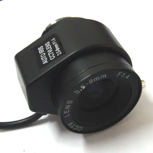 3,5-8 мм CS IRIS авто варифокальный зум cctv объектив F1.4 руководство Lris объектив камеры для 1/" и 1/4" CCD