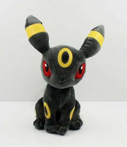 18 см Eevee аниме плюшевая милая игрушка Сидящая Мягкая кукла Umbreon|Игровые фигурки и