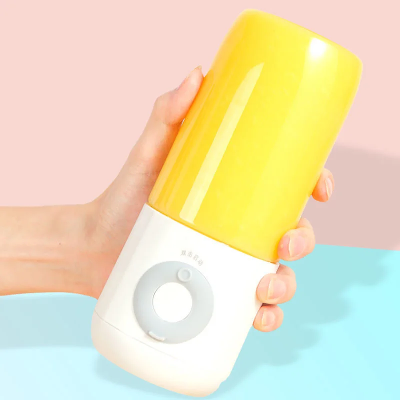 Licuadora eléctrica portátil con USB, miniprocesador de batidos de alimentos, exprimidor Personal de frutas, 500ml