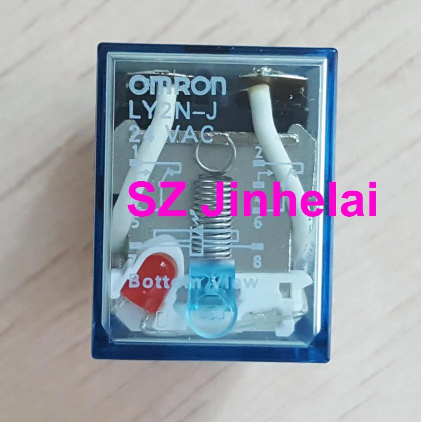 NEW LY2N-J LY2NJ 24VDC OMRON Electromechanical Relay 10A 24VDC 6 Pins x ...