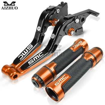 

Motorcycle Levers Brake Clutch Levers & Grips Handle Grips End Set For KTM 690SMC 690 SMC SMCR 2008-2010 2009 2014-2016 2015