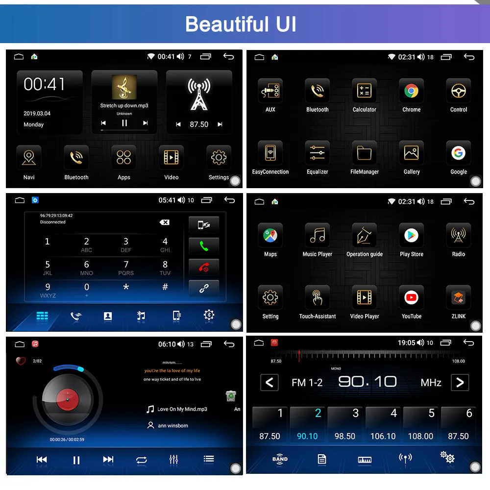DSP 4G+ 32G 2din Android 9,1 Восьмиядерный универсальный автомобильный радиоприемник стерео " HD1080P gps BT зеркальное соединение OBD DVR dab Carplay RDS видео выход