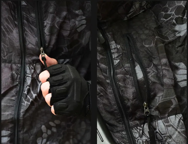 2022 FIshing Clothing Anti-UV Sun Protection Outdoor Hiking Jacket  Anti-mosquito Long Sleeve Shirt Quick Dry Camouflage Hooded