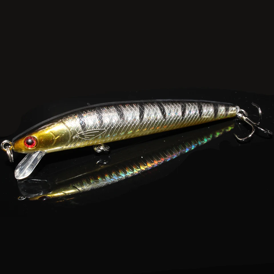 10 pièces Larser Minnow leurres de pêche ensemble attraper