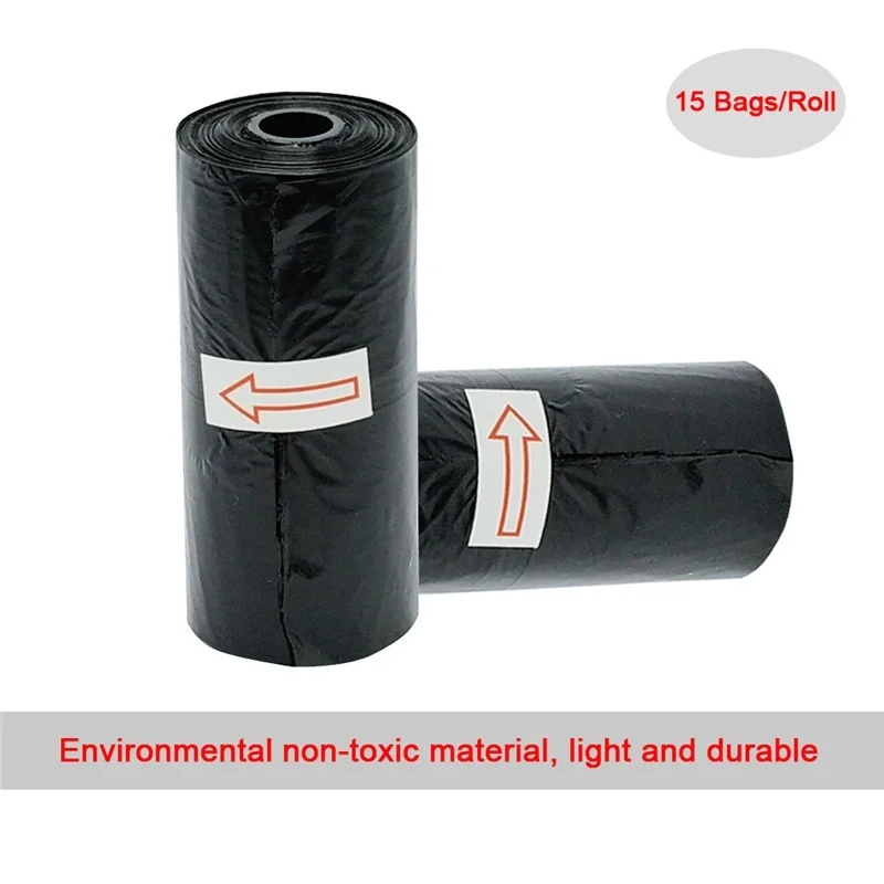 1050 PCS / 70 Rolls Dog Poop Bags Pet Waste Garbage Picking Up Bag Dog Cleaning Garbage Bag Including Dispenser Pet Supplies