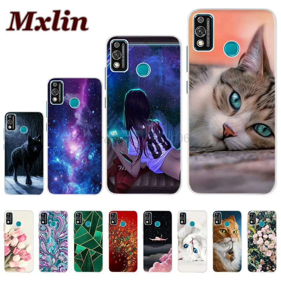 Moex Cover Ultra-sottile Per Huawei Honor 10 Lite - Rigida Anti-graffio, Nero Metallico