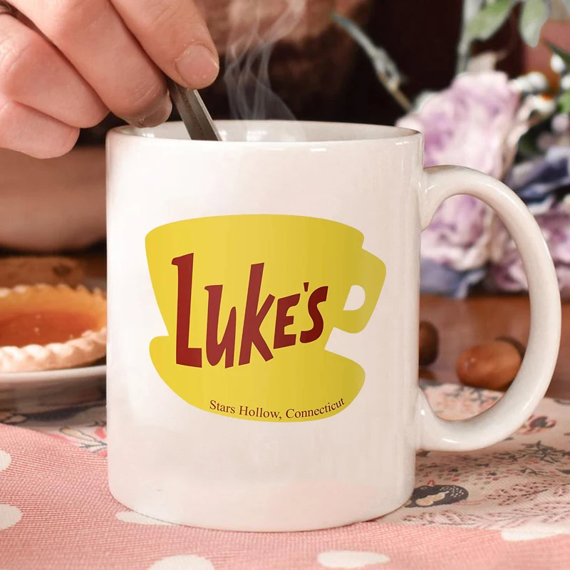 Luke's Diner Gilmore Mädchen Inspiriert Keramiktasse 