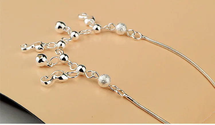 Новые модные женские браслеты в богемном стиле с подвеской в виде кошки из чистого серебра 925 пробы, 26 см, очаровательные женские Украшения, Аксессуары