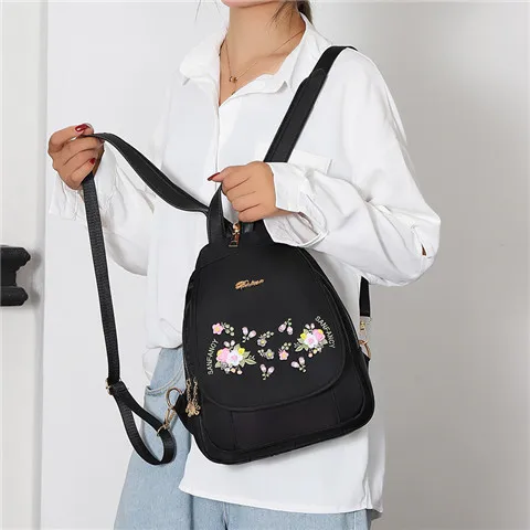 

Laamei Double Zipper Backpack Women School Bags For Teenage Girls Travel Bags Designer Female Backpack Soft Laptop Backpack