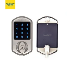 Nordson Смарт RFID дверной замок металлическая сенсорная клавиатура на батарейках пароль дэдболт цифровой замок для домашнего офиса
