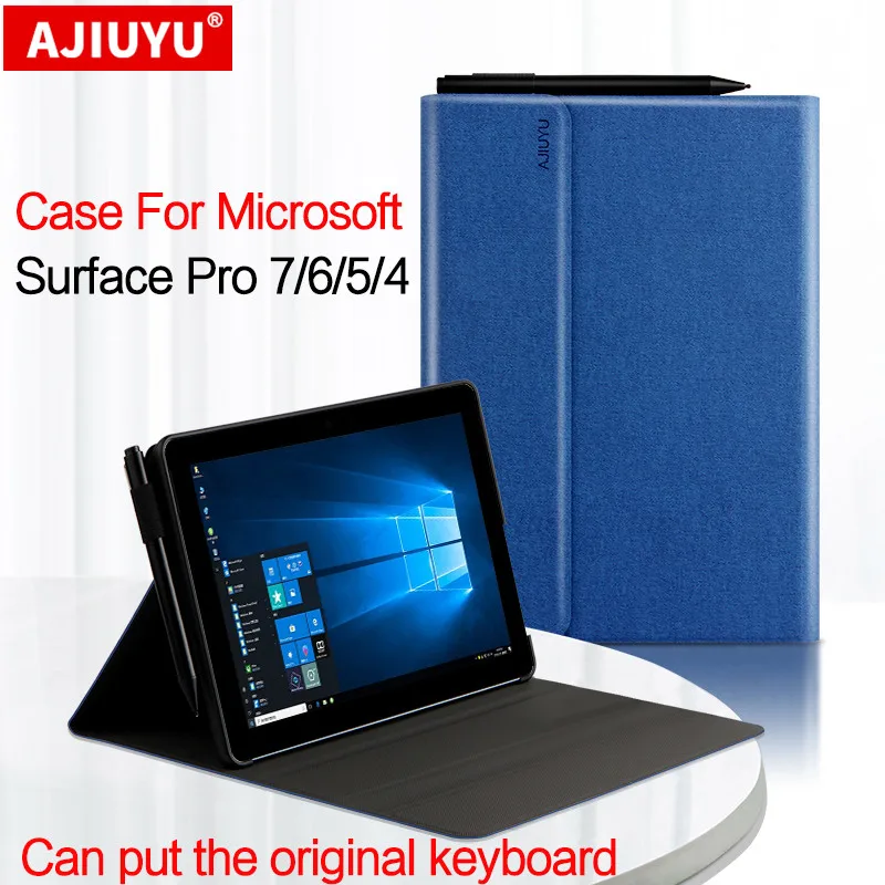 Умный чехол для Microsoft Surface Pro 7 6 5 4 Pro7 Pro6 Pro5 Pro4 12 3 &quot Чехол планшета Мягкий защитный