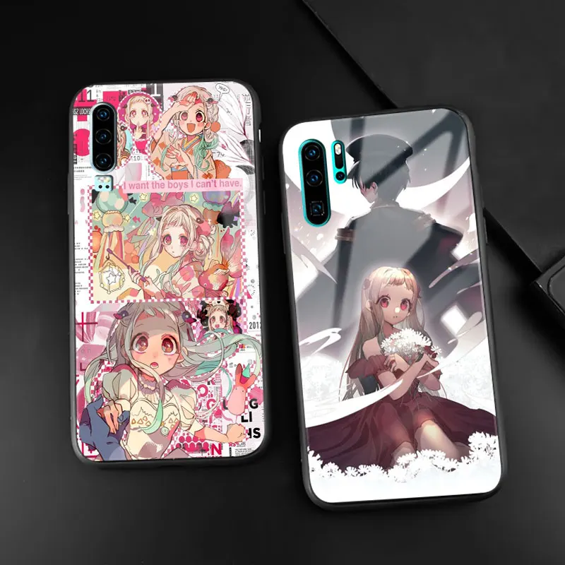 Чехол для телефона Hanako kun Nene Yashiro со стеклянным корпусом Huawei Honor V Mate P 9 10 20 30 40 Lite Pro